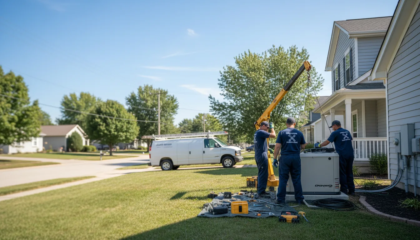 Generator Installation in Thorntown, IN near me